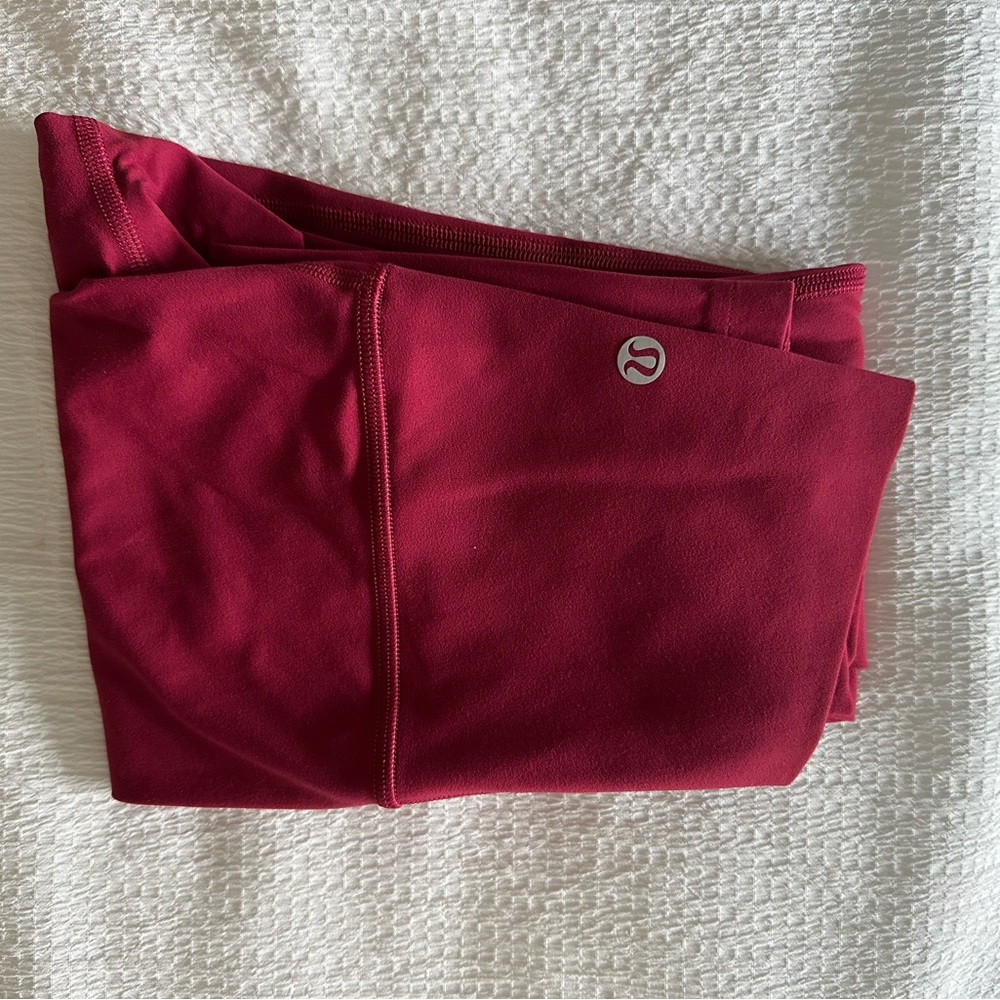 Lululemon Red Leggings